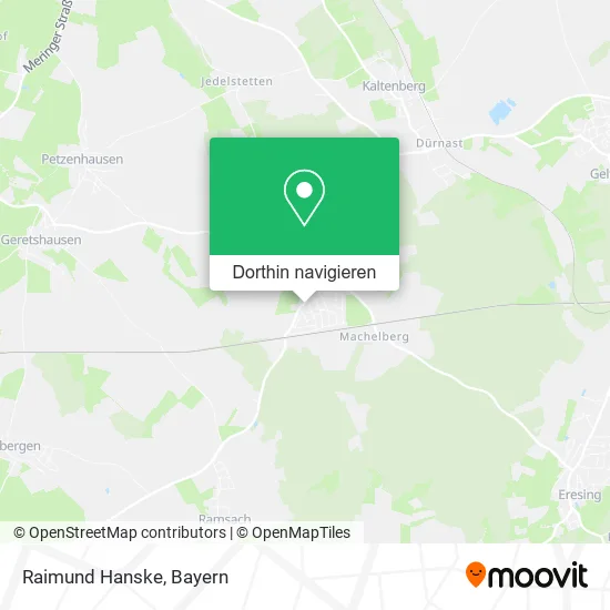 Raimund Hanske Karte