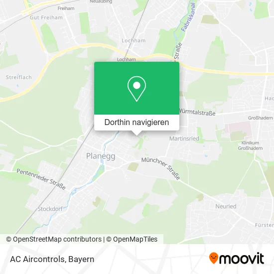 AC Aircontrols Karte