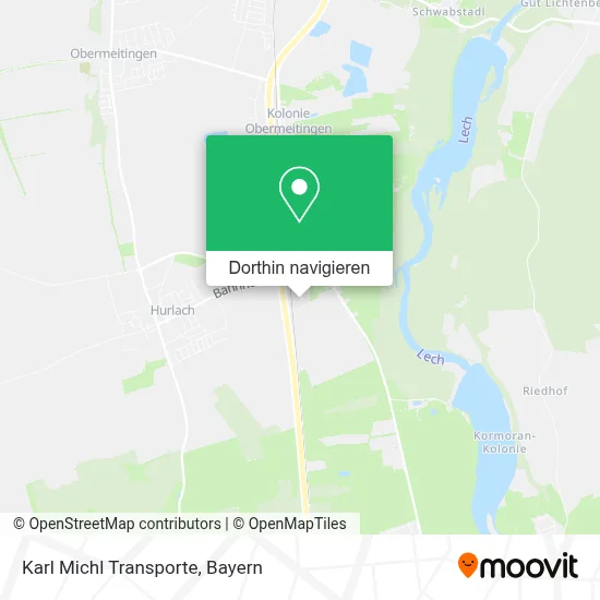Karl Michl Transporte Karte