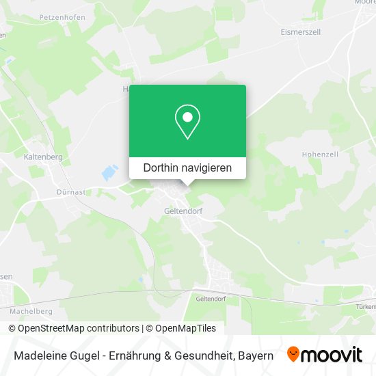 Madeleine Gugel - Ernährung & Gesundheit Karte