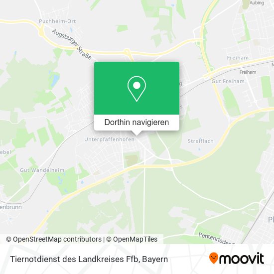 Tiernotdienst des Landkreises Ffb Karte