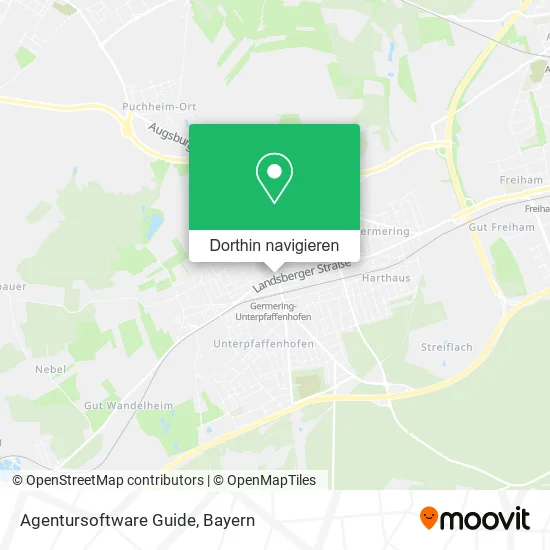 Agentursoftware Guide Karte