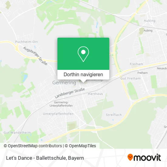 Let's Dance - Ballettschule Karte