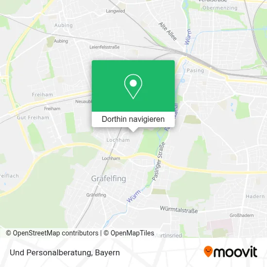 Und Personalberatung Karte