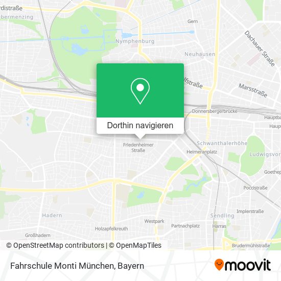 Fahrschule Monti München Karte