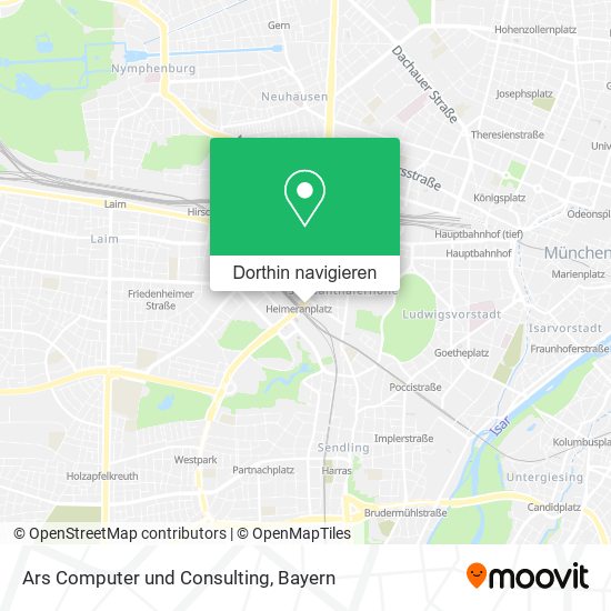 Ars Computer und Consulting Karte