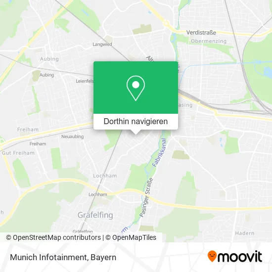 Munich Infotainment Karte