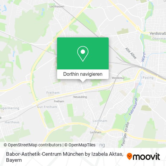 Babor-Asthetik-Centrum München by Izabela Aktas Karte