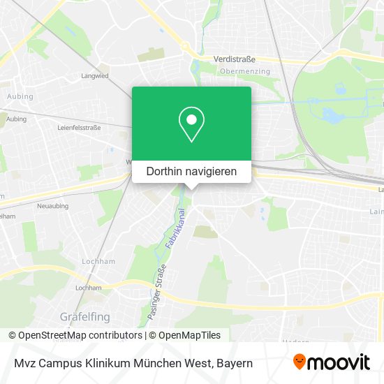 Mvz Campus Klinikum München West Karte