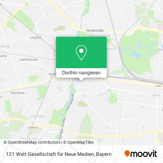 121 Watt Gesellschaft für Neue Medien Karte