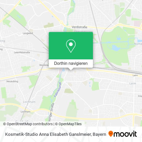 Kosmetik-Studio Anna Elisabeth Ganslmeier Karte