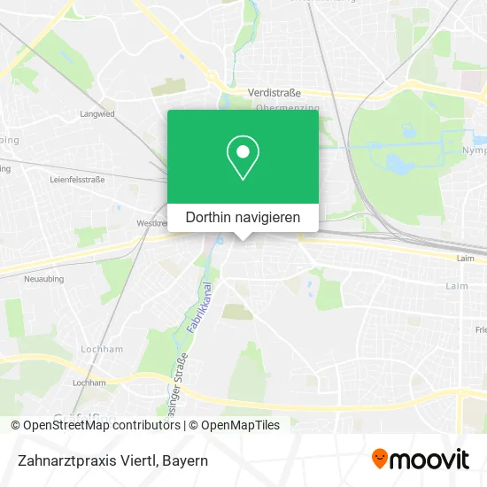 Zahnarztpraxis Viertl Karte