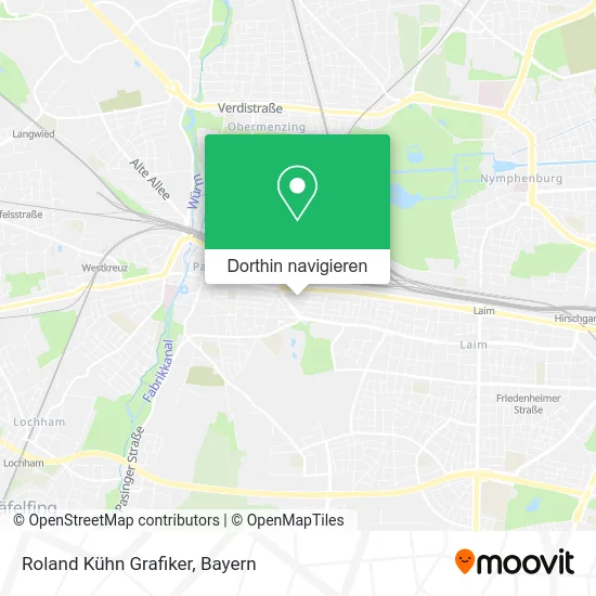 Roland Kühn Grafiker Karte