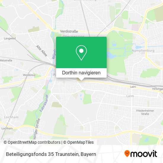 Beteiligungsfonds 35 Traunstein Karte