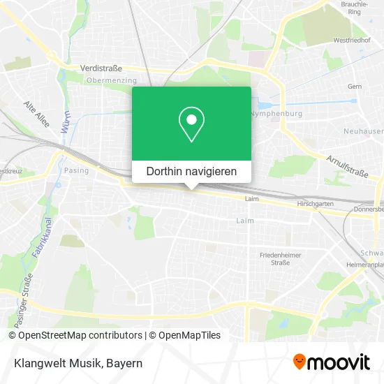 Klangwelt Musik Karte