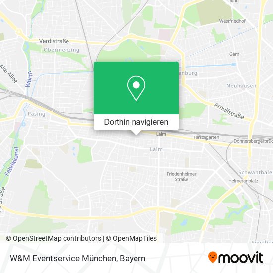 W&M Eventservice München Karte