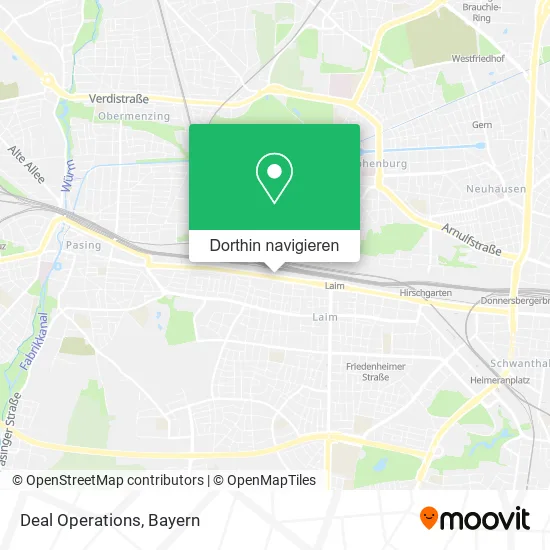 Deal Operations Karte