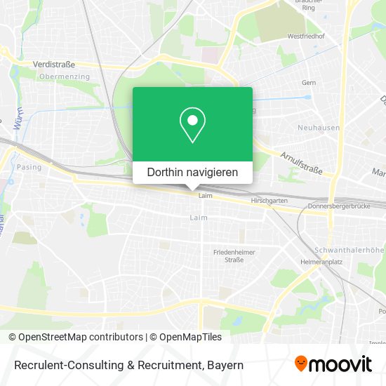 Recrulent-Consulting & Recruitment Karte