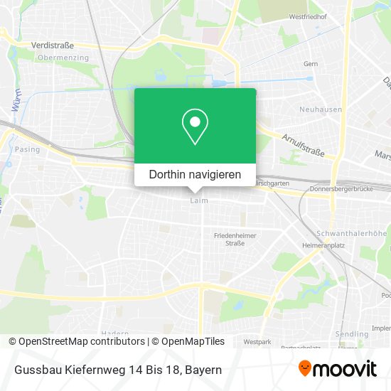 Gussbau Kiefernweg 14 Bis 18 Karte