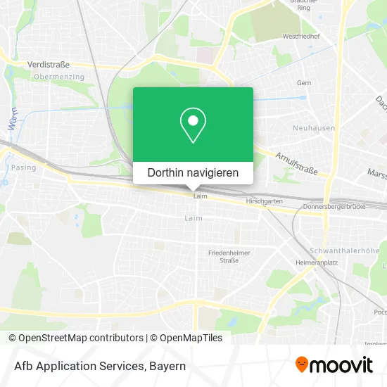 Afb Application Services Karte