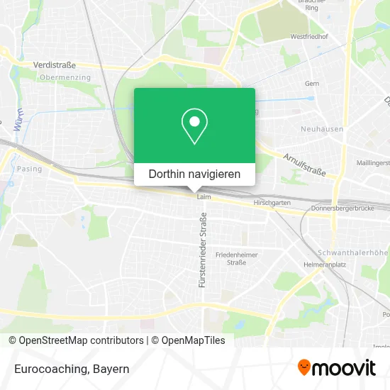 Eurocoaching Karte