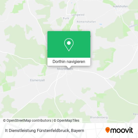 It Dienstleistung Fürstenfeldbruck Karte