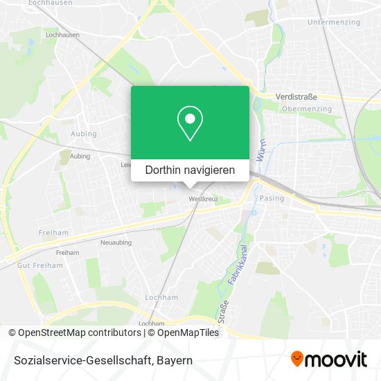 Sozialservice-Gesellschaft Karte