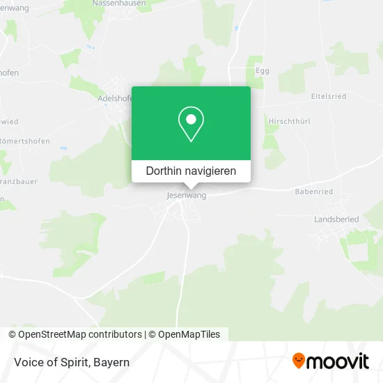 Voice of Spirit Karte