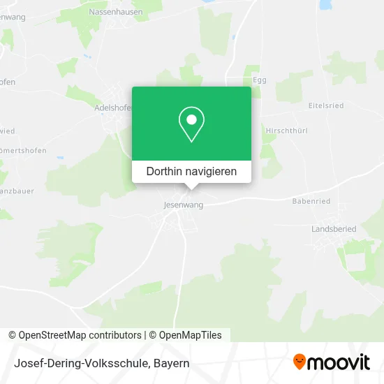 Josef-Dering-Volksschule Karte