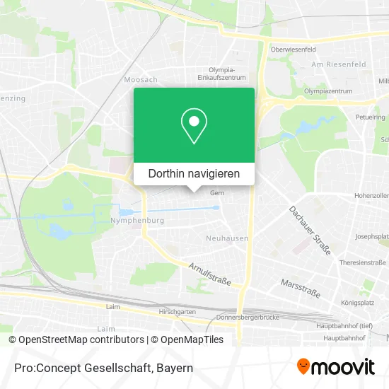 Pro:Concept Gesellschaft Karte