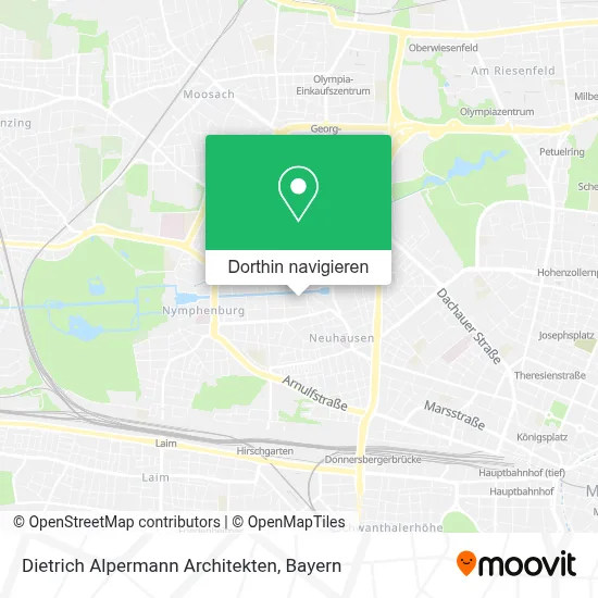 Dietrich Alpermann Architekten Karte