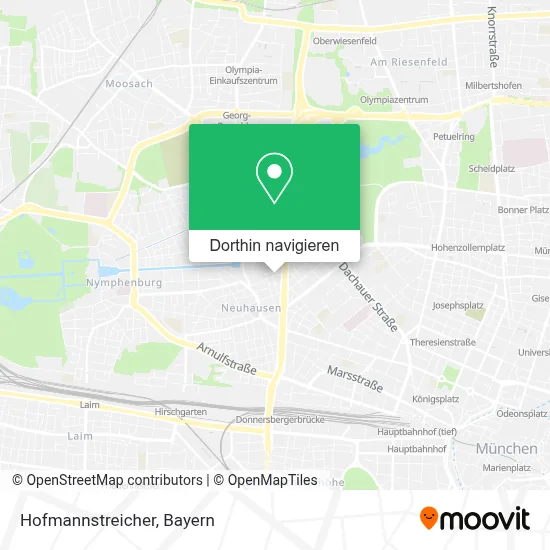 Hofmannstreicher Karte