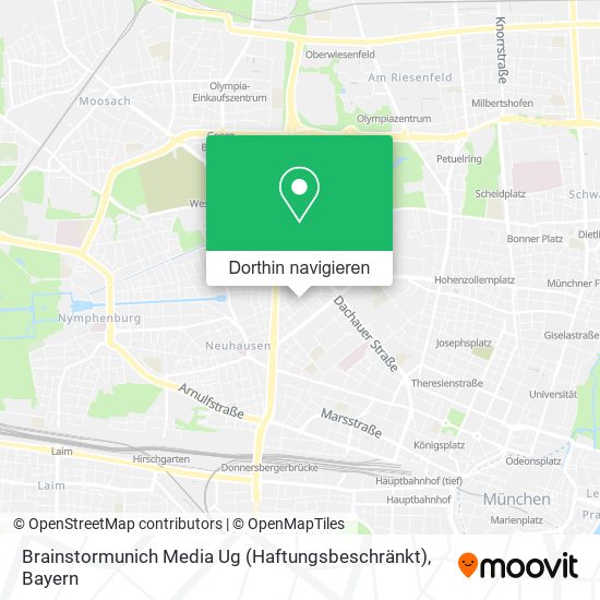 Brainstormunich Media Ug (Haftungsbeschränkt) Karte