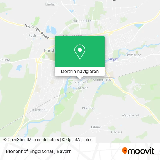 Bienenhof Engelschall Karte