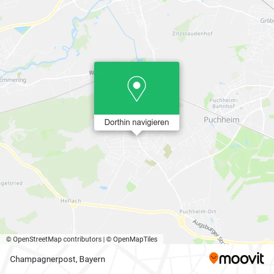 Champagnerpost Karte