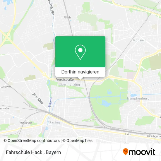 Fahrschule Hackl Karte