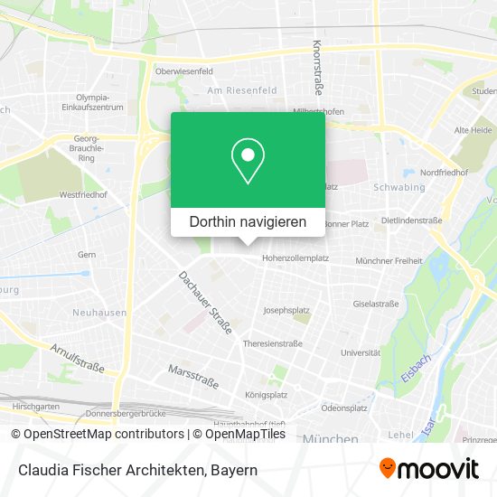 Claudia Fischer Architekten Karte