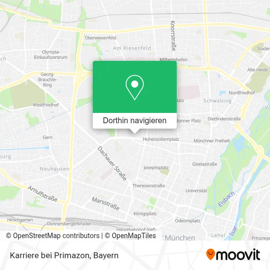 Karriere bei Primazon Karte