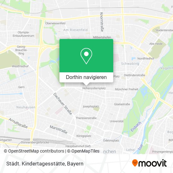 Städt. Kindertagesstätte Karte