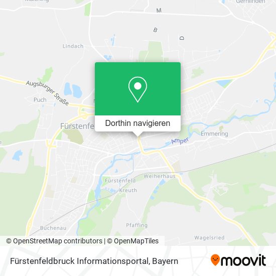 Fürstenfeldbruck Informationsportal Karte