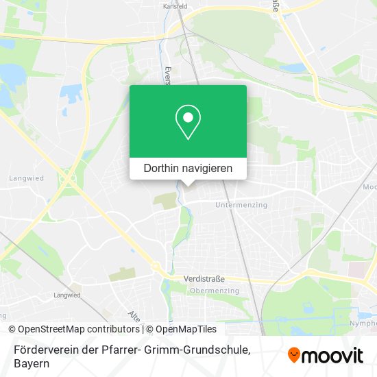 Förderverein der Pfarrer- Grimm-Grundschule Karte