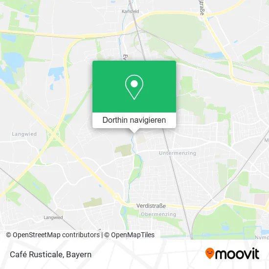 Café Rusticale Karte