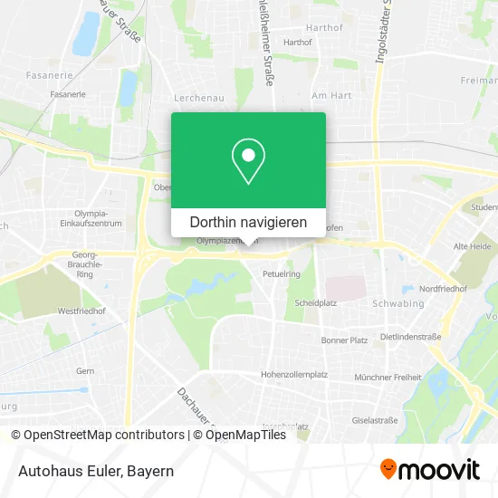 Autohaus Euler Karte