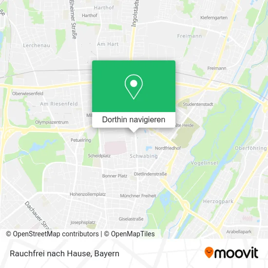 Rauchfrei nach Hause Karte