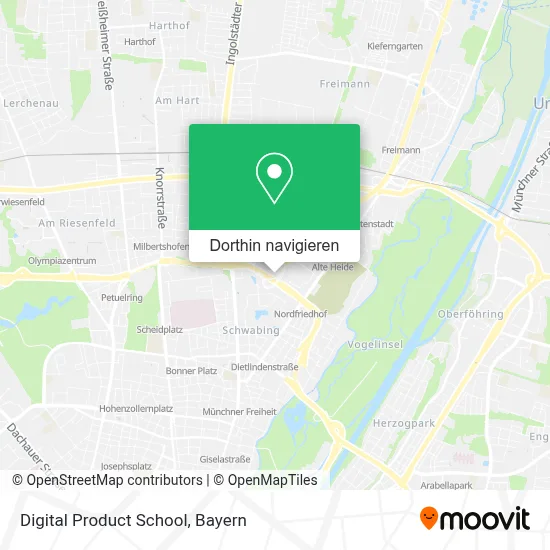 Digital Product School Karte