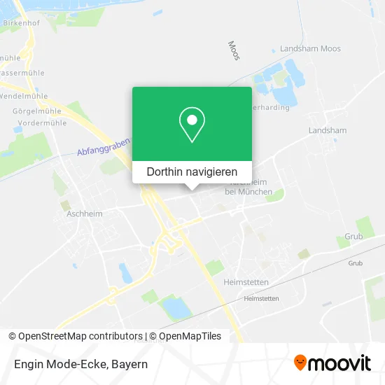 Engin Mode-Ecke Karte