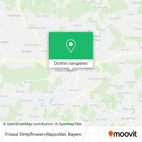Friseur Dimpflmeier+Rappolder Karte