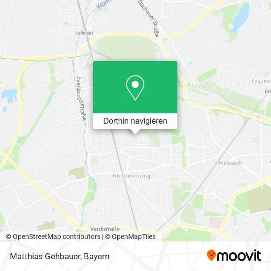 Matthias Gehbauer Karte