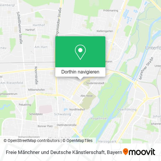 Freie Mãnchner und Deutsche Kãnstlerschaft Karte
