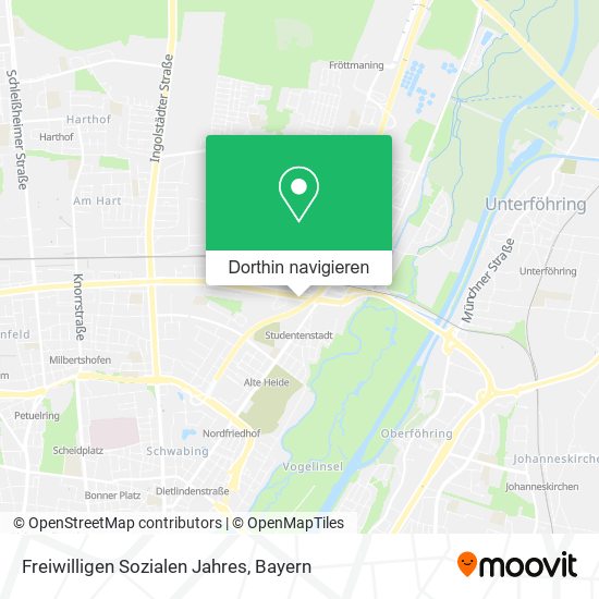 Freiwilligen Sozialen Jahres Karte
